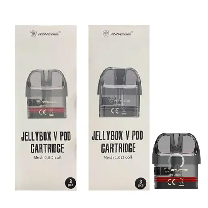 Rincoe Jellybox V Pod Cartridge 3ml (3pcs/pack)