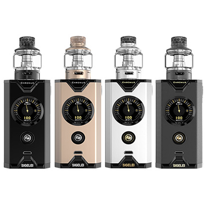 Sigelei Chronus 200W Box Mod Kit 5.5ml EU Edition