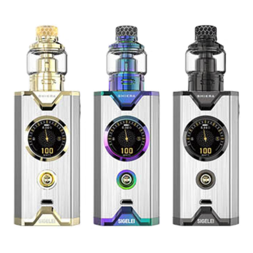 Sigelei Chronus Shikra 200W Box Mod Kit 5.5ml EU Edition