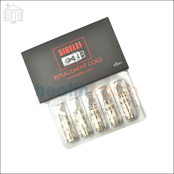5pc Replacement Coils for Sigelei X Tank Sub Ohm Atomizer