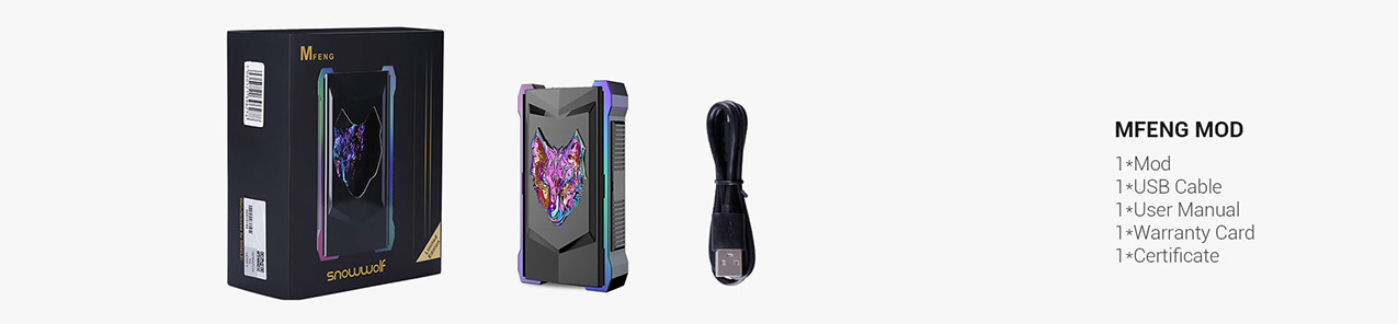 Sigelei Snowwolf Mfeng 200W Mod Kit