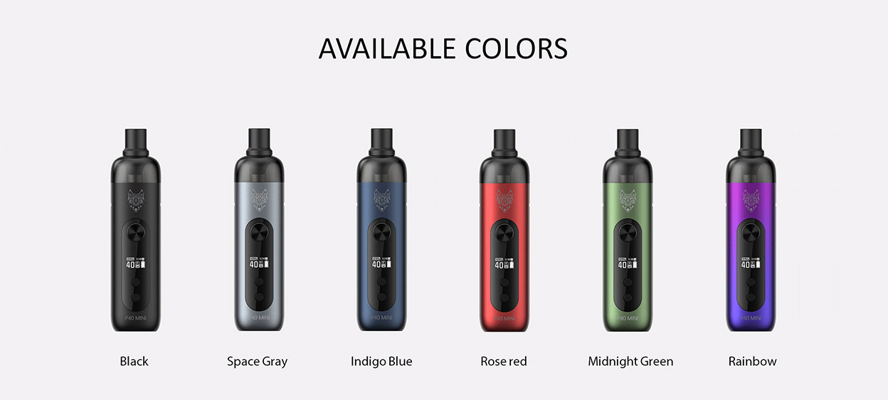 Sigelei Snowwolf P40 Mini Pod Mod Kit 1100mAh 5ml