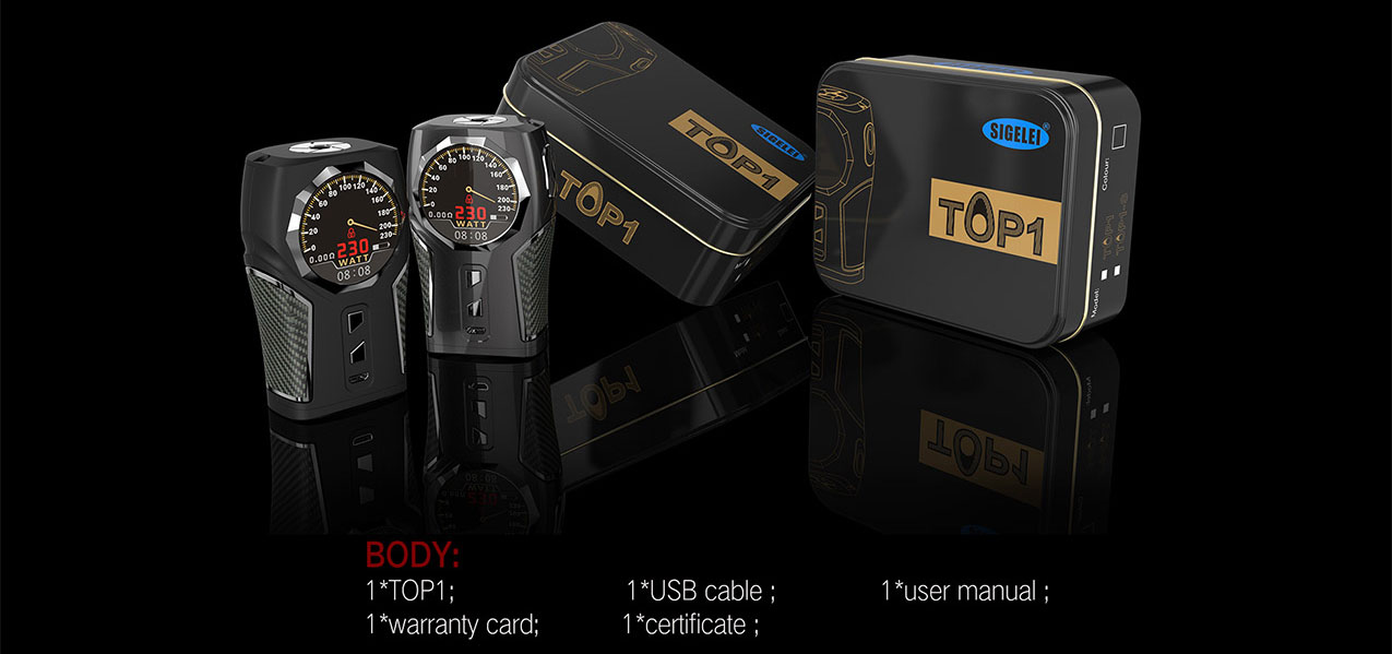 Sigelei TOP 1 230W Box Mod