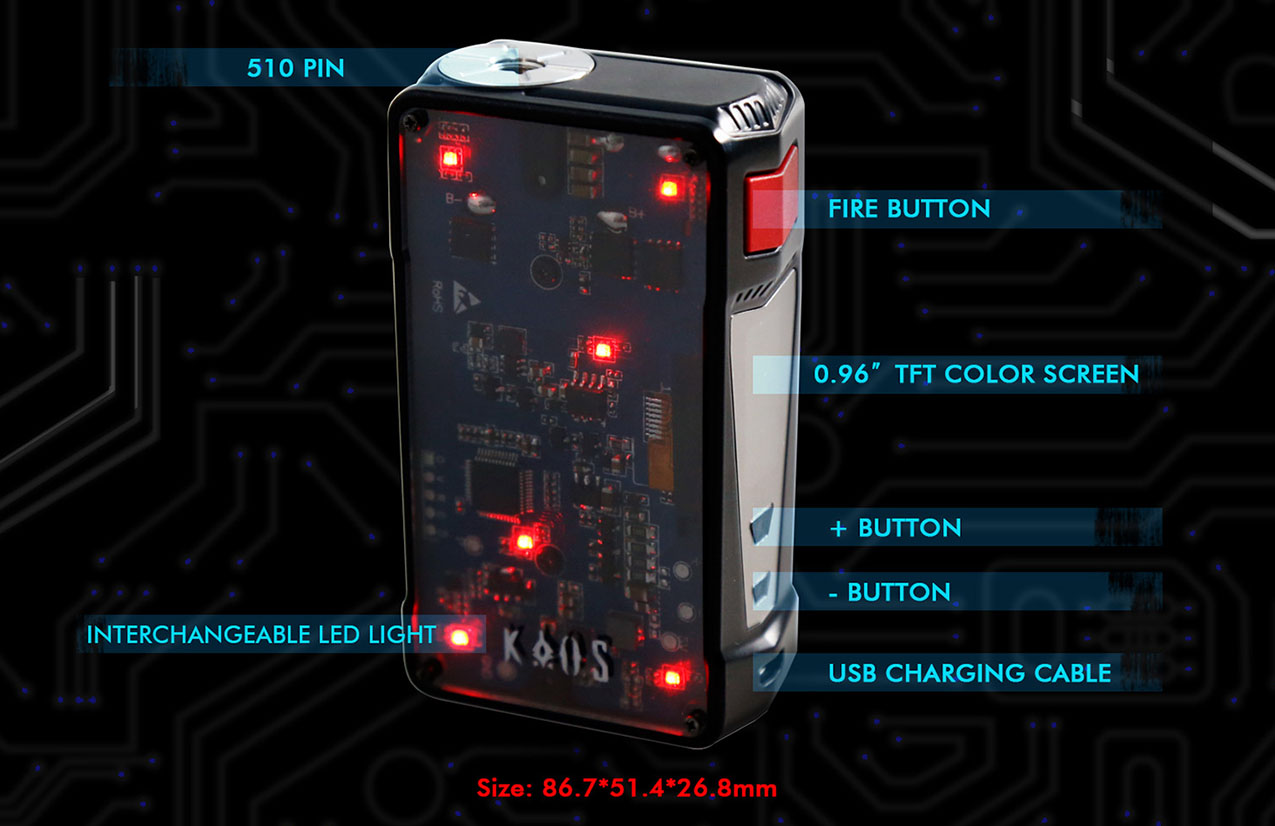 Sigelei Kaos Z 200W Box Mod