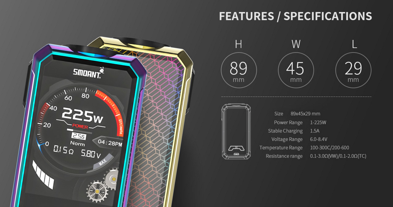 Smoant Charon Mini Mod