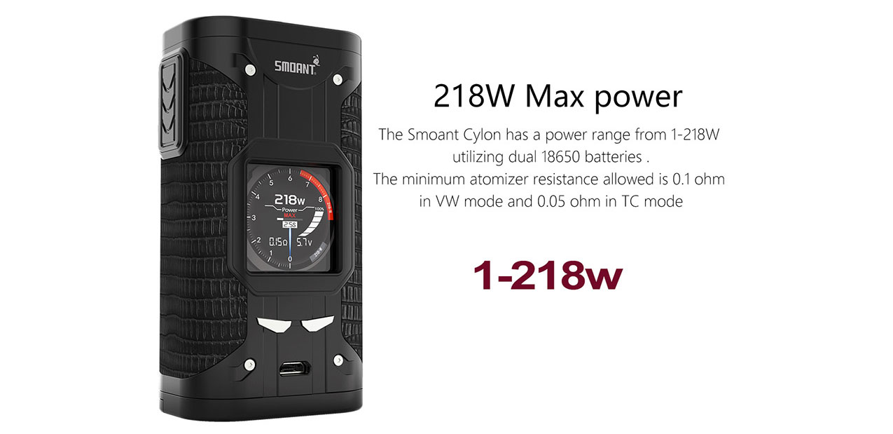 Smoant Cylon 218W Box Mod