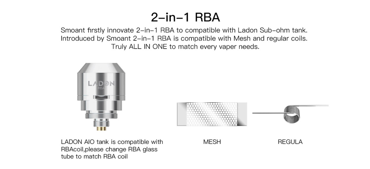 Smoant Ladon RBA Coil