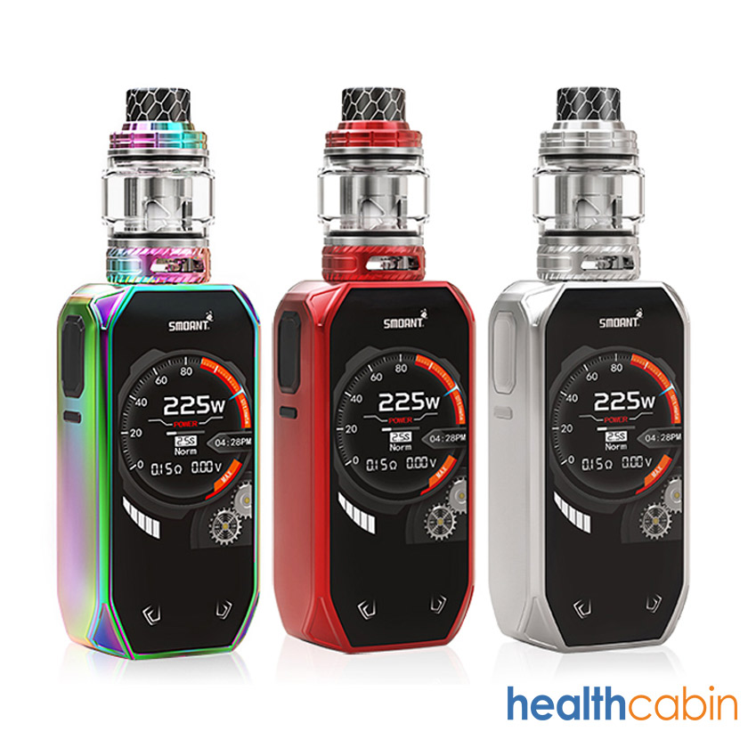 Smoant Naboo 225W Box Mod Kit with Naboo Mesh Tank Atomizer 4ml