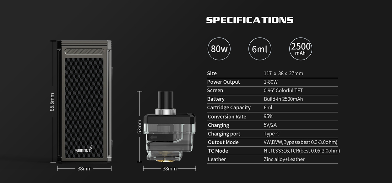 Smoant Pasito II Kit