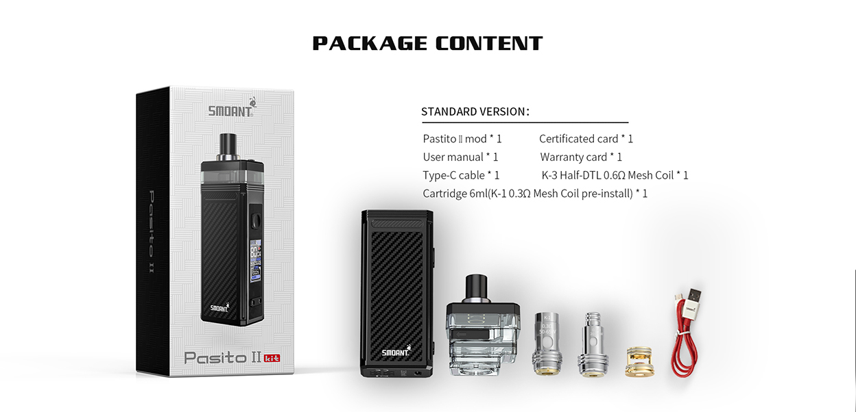 Smoant Pasito II Kit