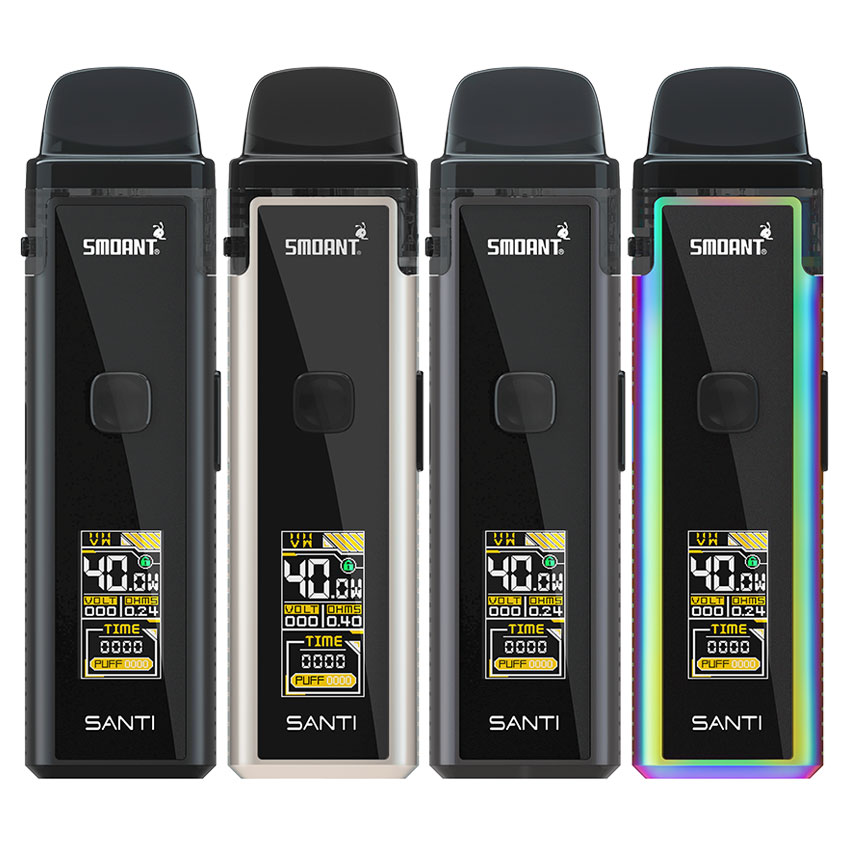 Смок санти. Smoant Santi 1100mah 40w pod Kit. Набор Smoant Santi 1100mah 40w pod Kit. Smoant pod Kit. Smoant Santi pod Kit, 1100 МАЧ.