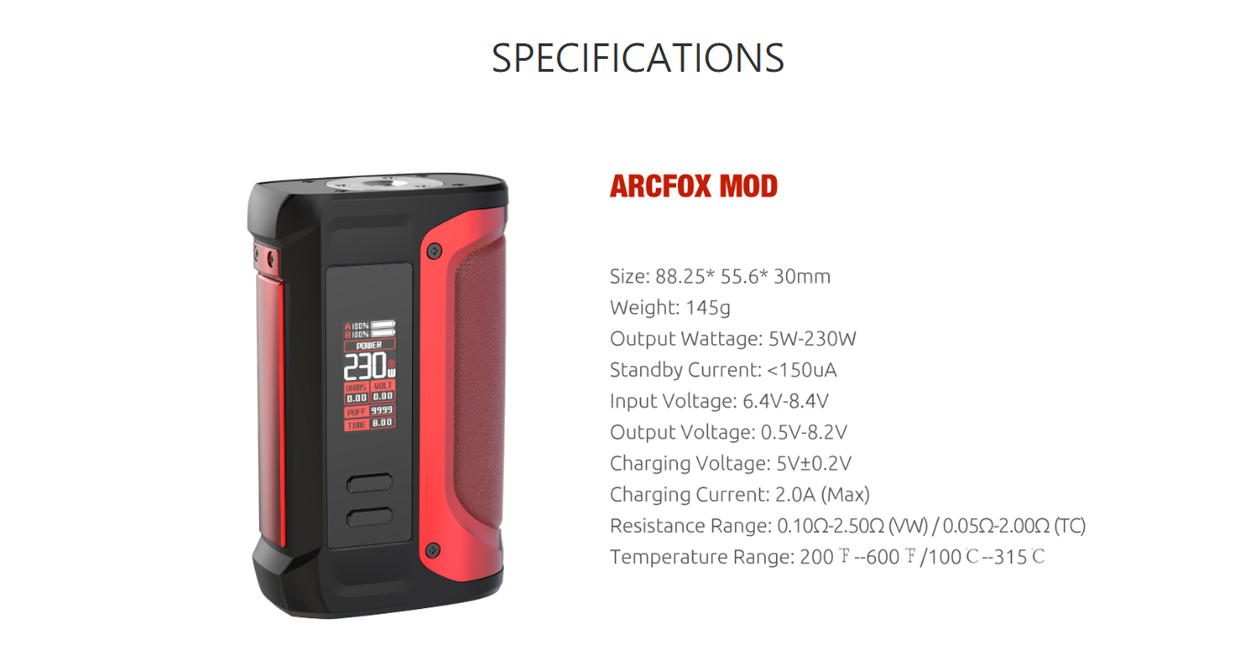 Smok Arcfox Kit