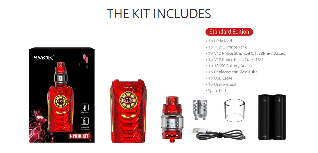SMOK I-Priv 230W Mod Kit