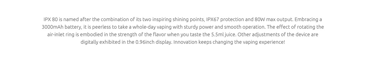 Smok IPX80 Pod Kit