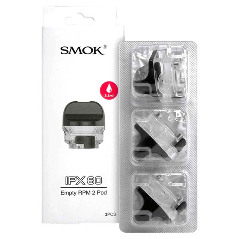 Smok IPX80 RPM 2 Empty Pod Cartridge 5.5ml (3pcs/Pack)
