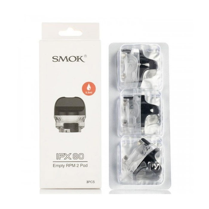Smok IPX80 RPM Empty Pod Cartridge 5.5ml (3pcs/Pack)