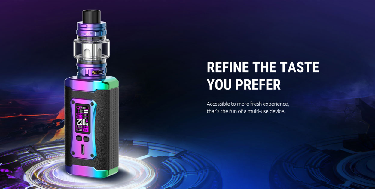 SMOK Morph 2 230W Mod Kit with TFV18 Tank 7.5ml