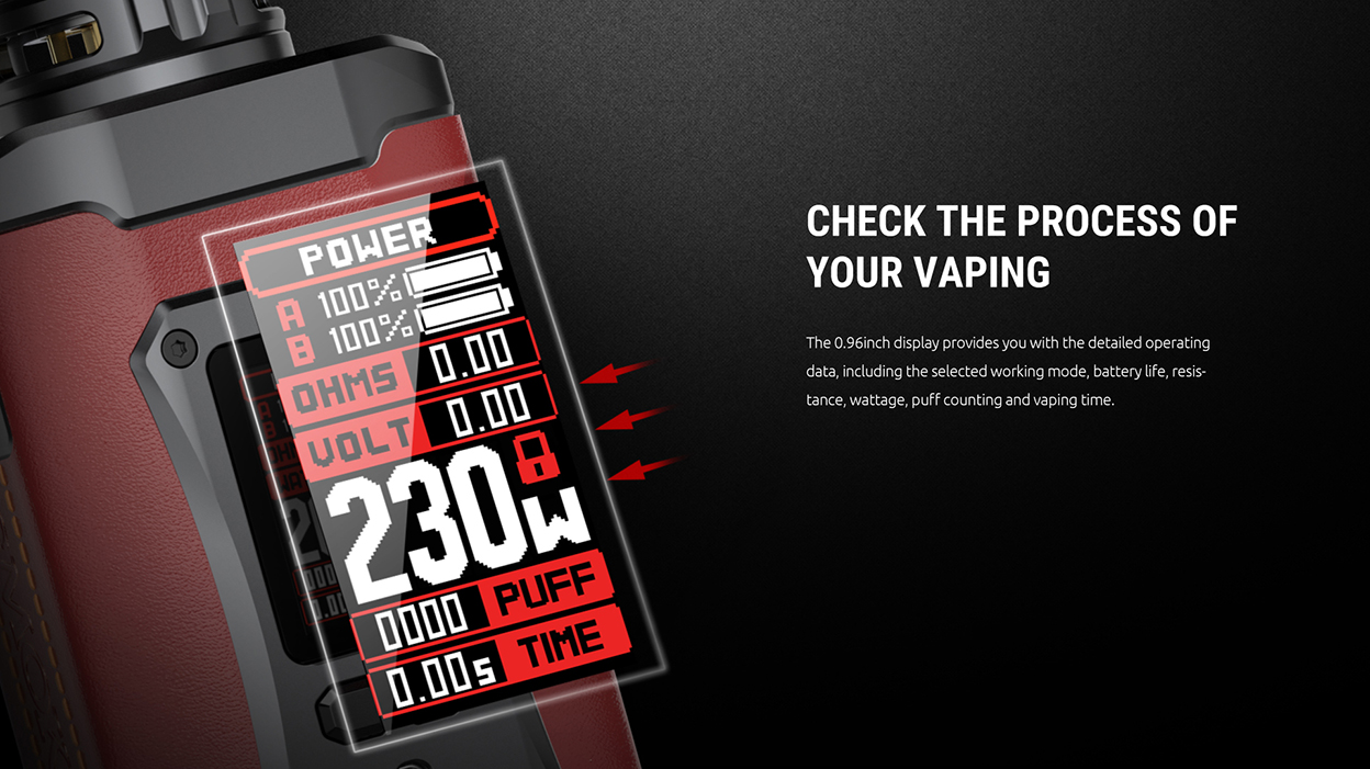 SMOK Morph 2 230W Mod Kit with TFV18 Tank 7.5ml