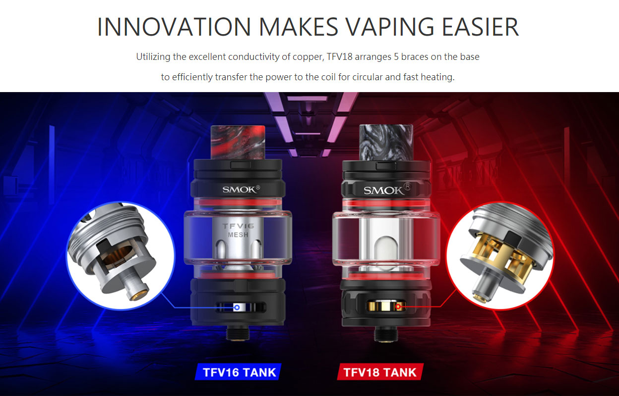 SMOK Morph 2 230W Mod Kit with TFV18 Tank 7.5ml