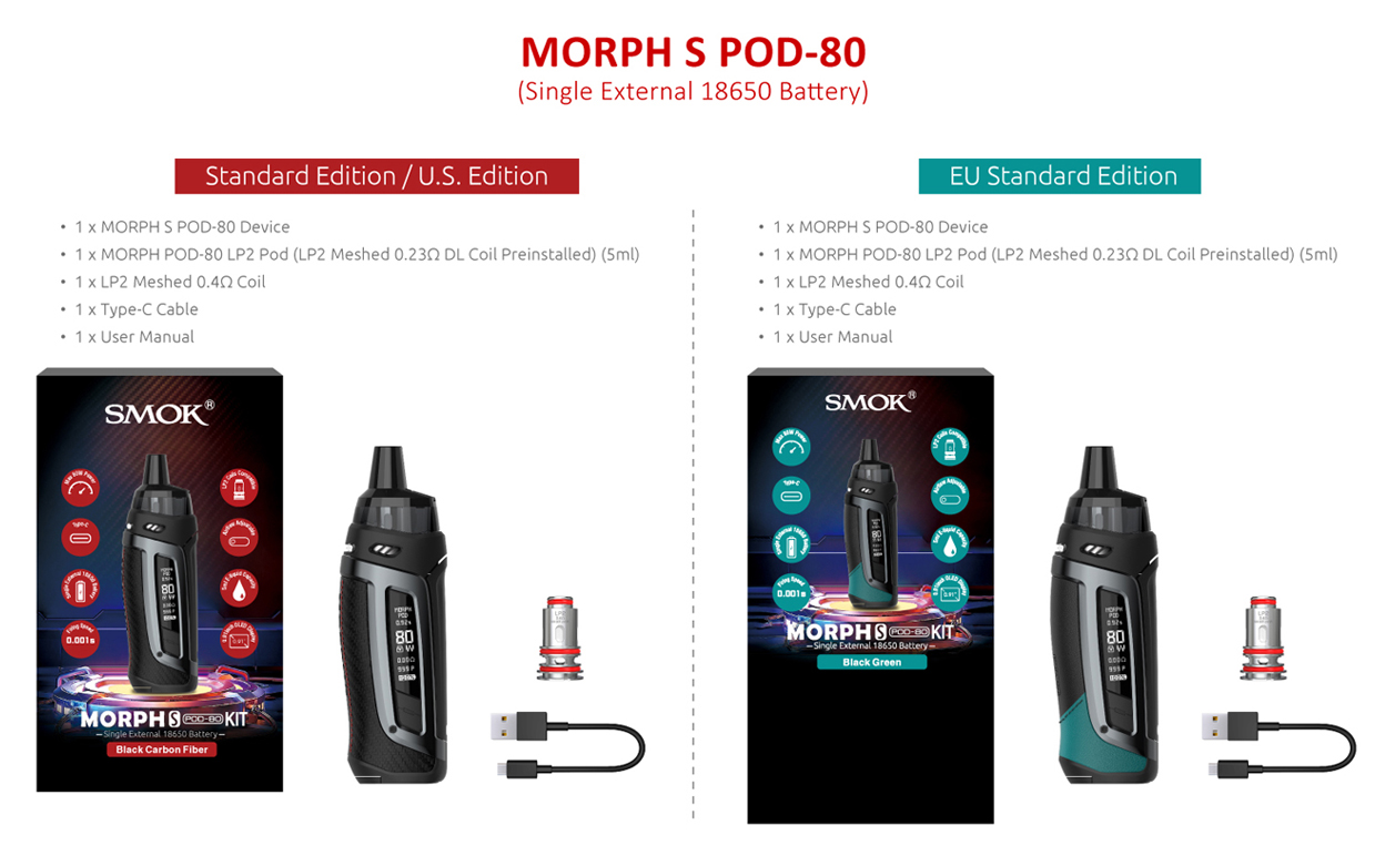 SMOK Morph S Pod 80 Kit
