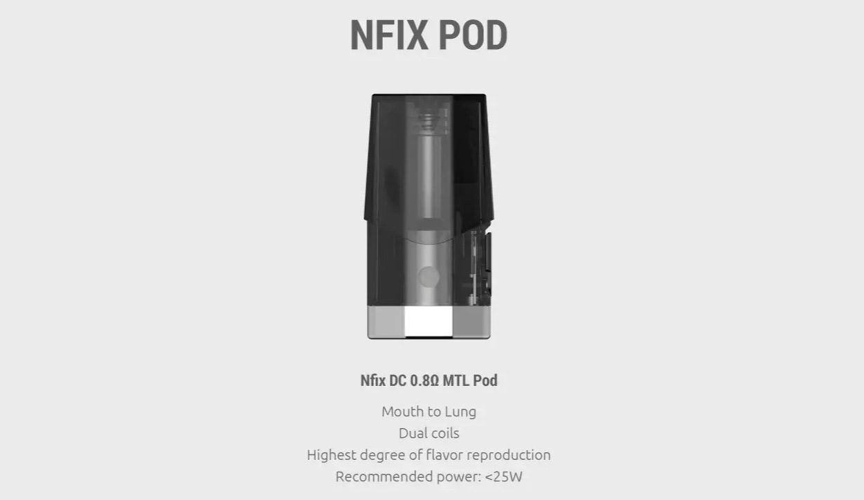 Smok Nfix 25W Pod System Kit 700mAh 3ml