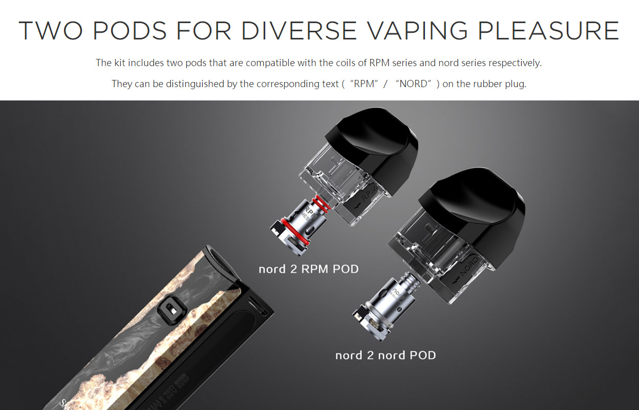 Smok Nord 2 Pod System Kit 1500mAh 4.5ml