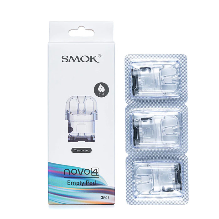 SMOK Novo 4 Empty Pod Cartridge 2ml (3pcs/pack)