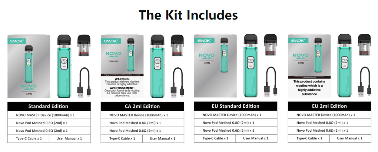 Smok Novo Master Kit