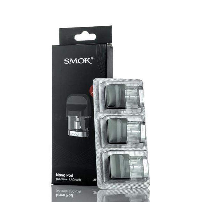 SMOK Novo Pod Cartridge for SMOK Novo, Novo 2, Novo 2s, Novo 2X, Novo 3, Novo Eco,Novo Master, Novo Master Box,Novo Pro, Novo SE, Propod GT Kit,,Novo GT Pod, Novo GT Box Kit 2ml (3pcs/pack)
