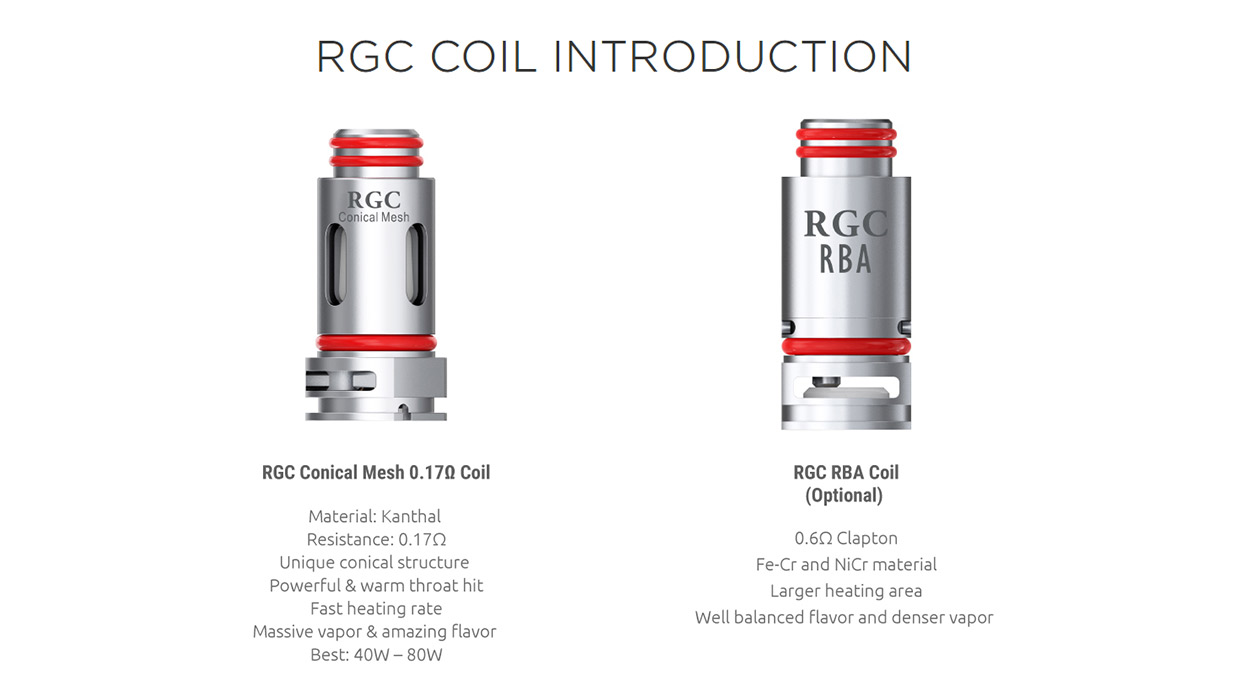 Smok RGC Coil for RPM80 Kit 5pcs/pack