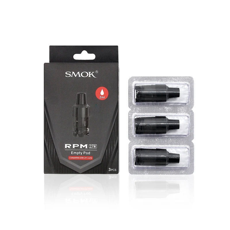 Smok RPM 25 Empty Pod Cartridge 2ml (3pcs/pack)