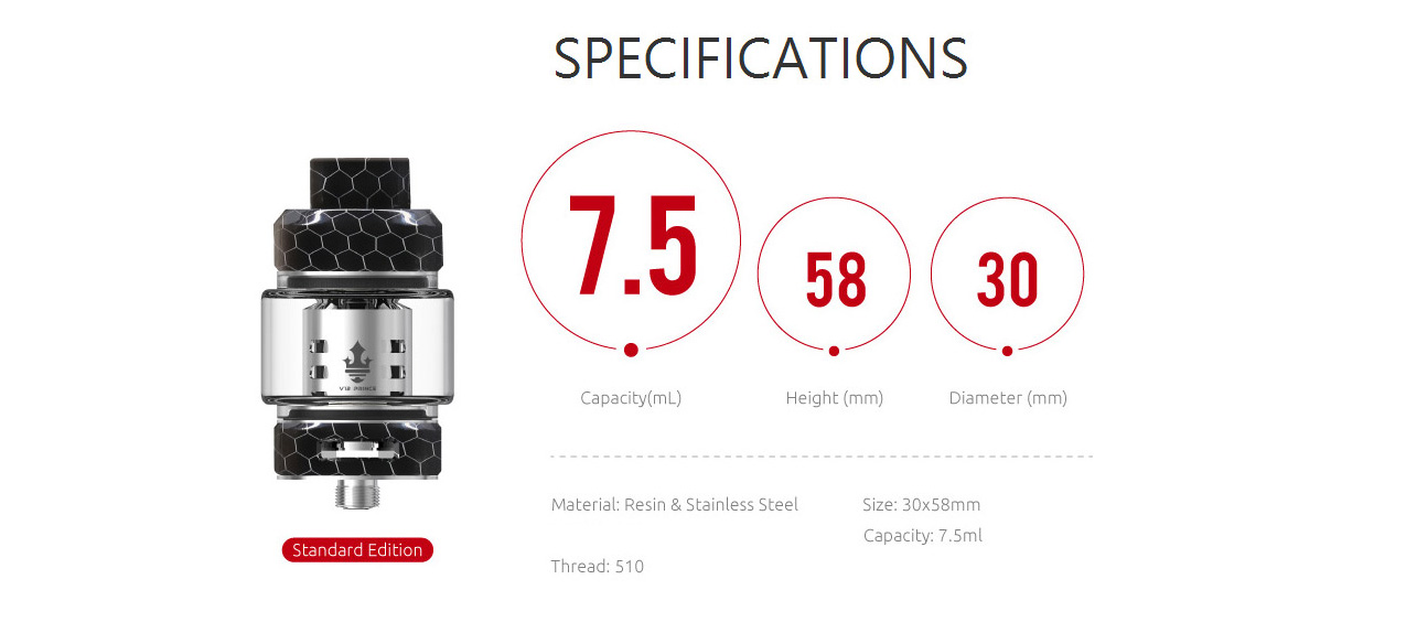 SMOK Resa Prince Tank Atomizer