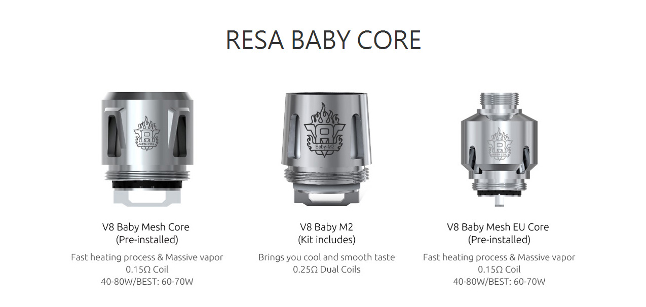 SMOK Resa Stick Starter Kit with Resa Baby Tank