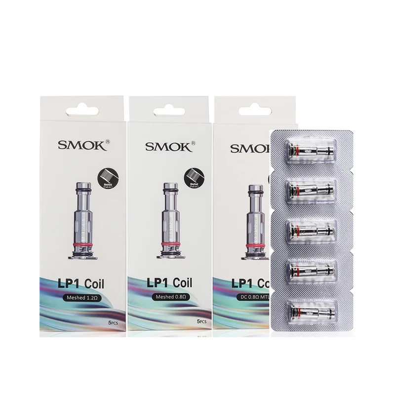 SMOK LP1 Coil for SMOK Novo 4 Kit / Smok Pozz Pro kit / SMOK Novo 4 Mini Kit / SMOK Nfix Pro Kit / SMOK RPM 25 (5pcs/pack)