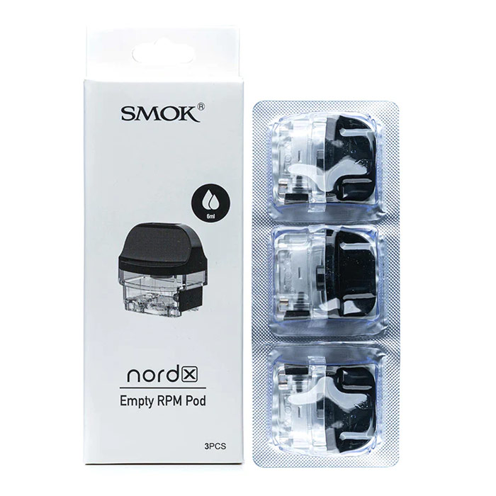 Smok Nord X Empty Pod Cartridge 6ml (3pcs/pack)