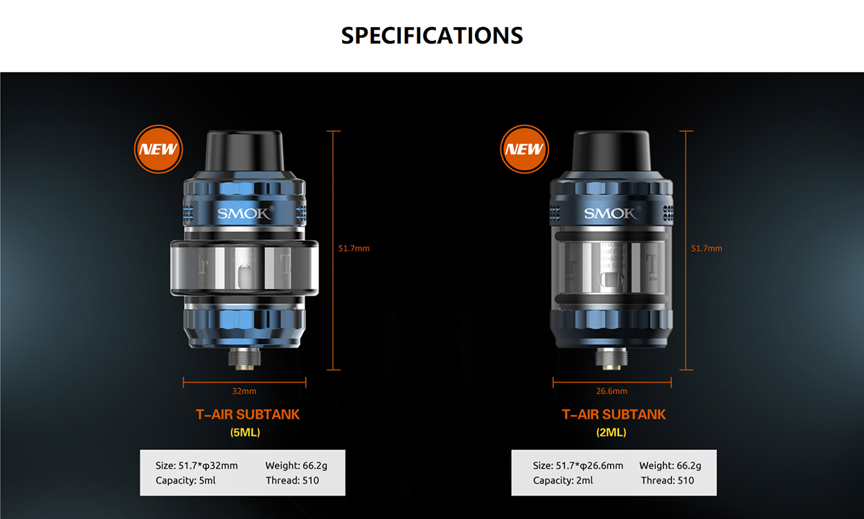 Smok T-Air Subtank Atomizer
