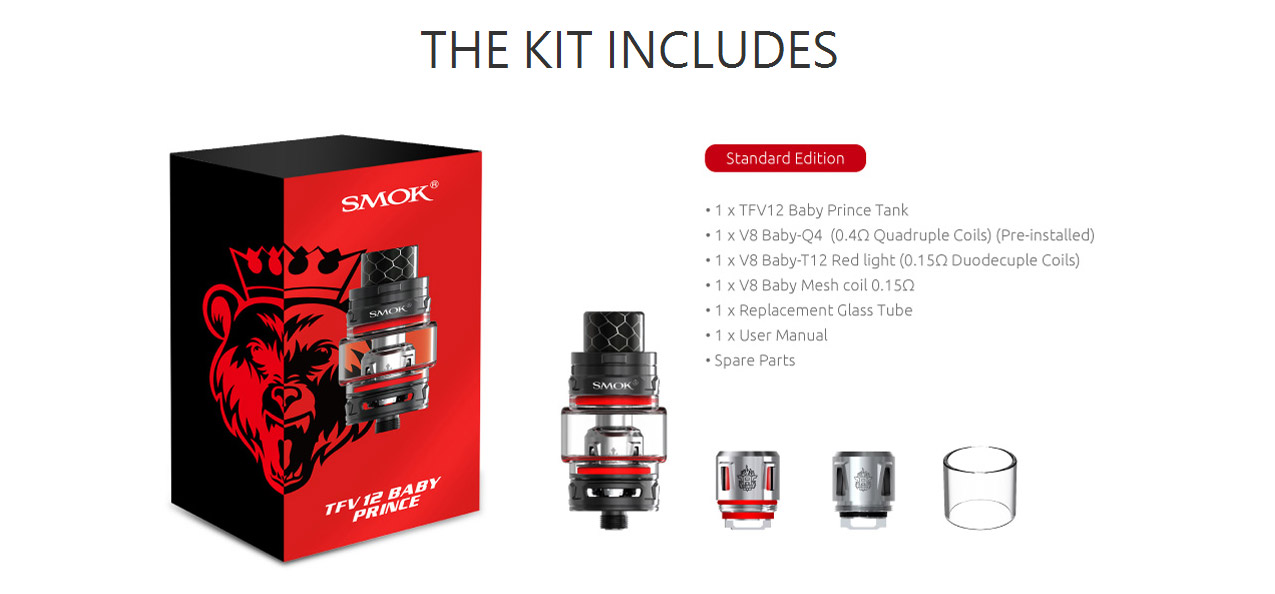 SMOK TFV12 Baby Prince Tank