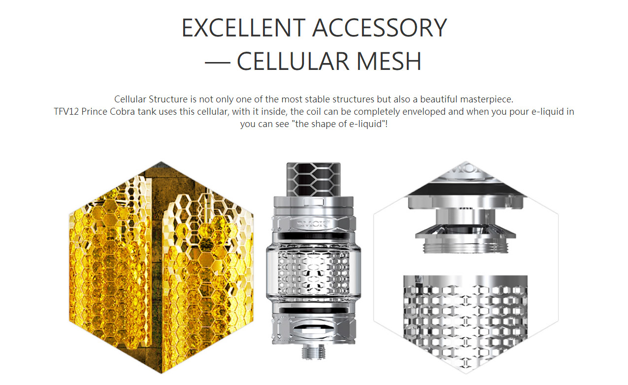 SMOK TFV12 Prince Cobra Tank