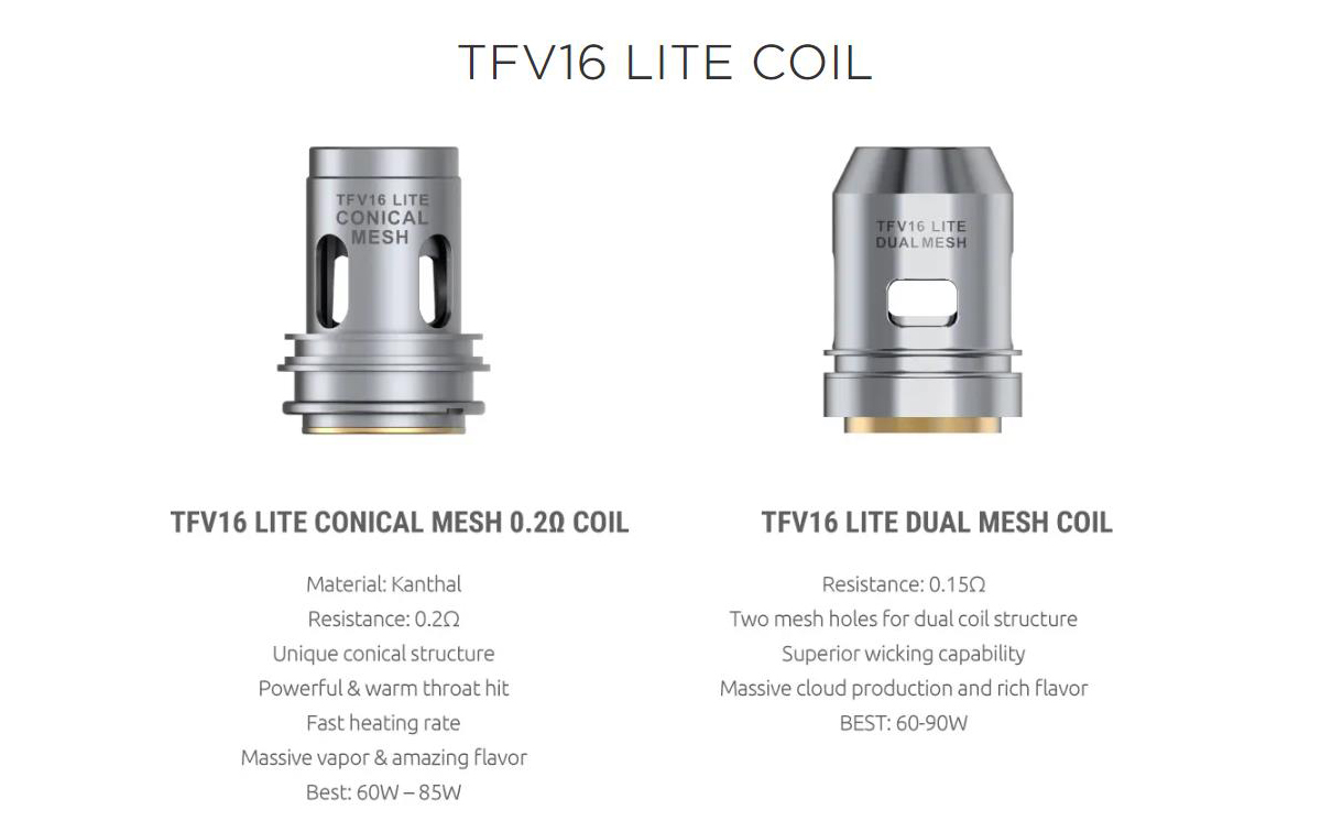 Smok TFV16 Lite Coils (3pcs/pack)