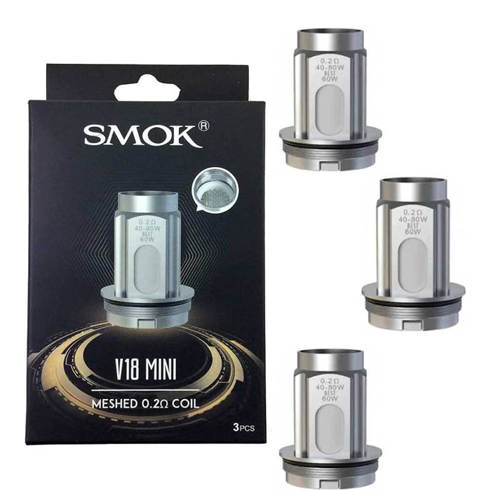 SMOK TFV18 Mini Meshed Coil for TFV18 Mini Tank / Fortis Kit / R-Kiss 2 Kit (3pcs/pack)