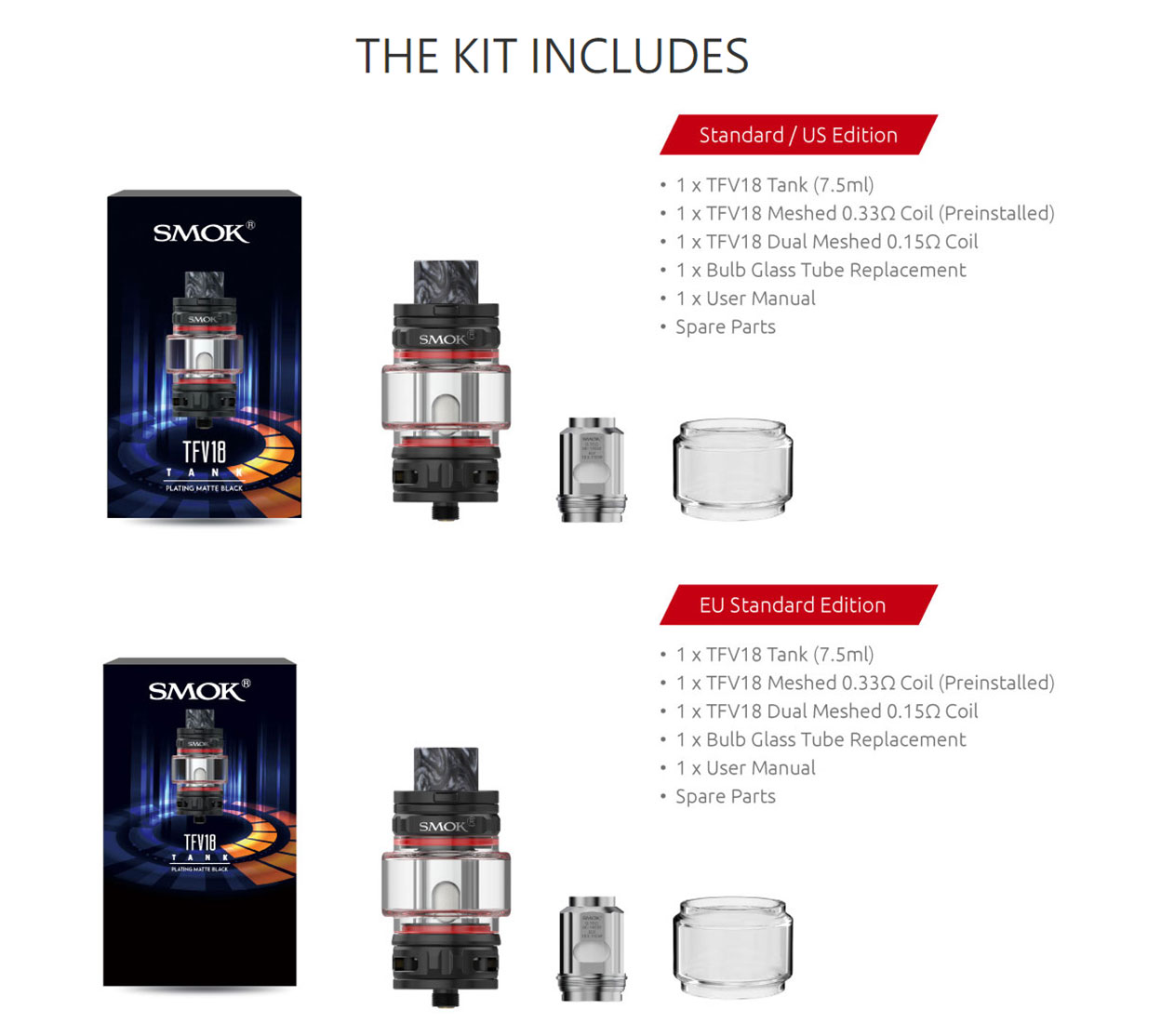 Smok TFV18 Tank