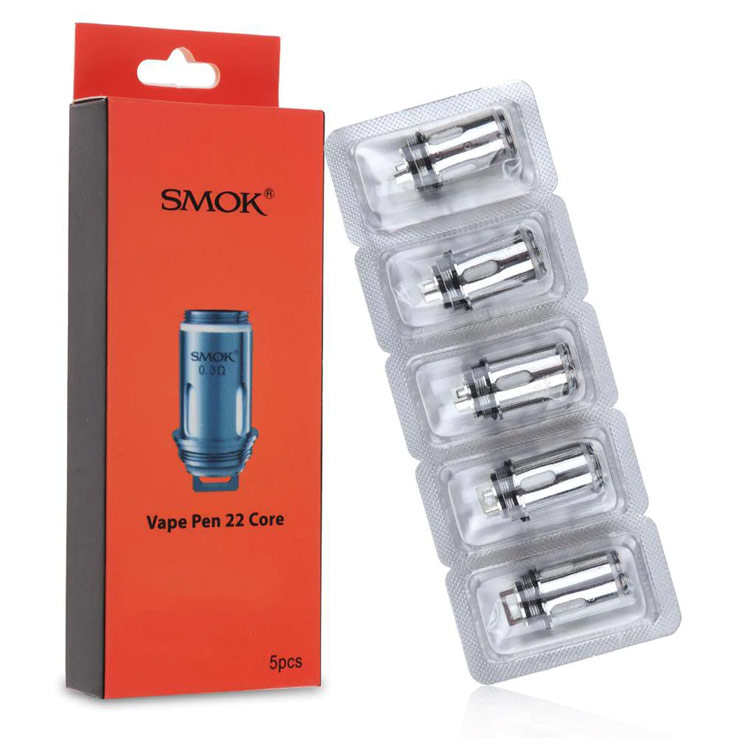Smok Vape Pen Coils for Smok Vape Pen 22 Kit, Vape Pen Tank, Vape Pen Plus Kit, Vape Pen V2 Kit(5pcs/Pack)