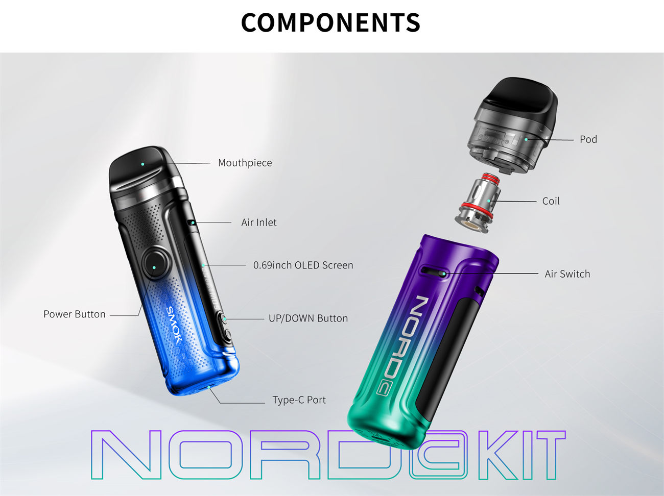 SMOK Nord C Pod System Kit