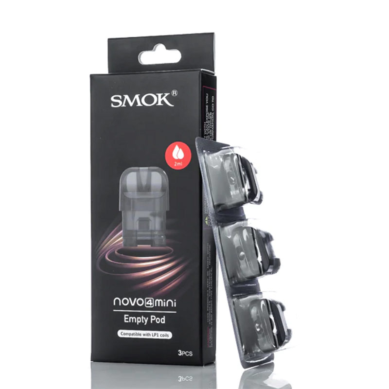 SMOK Novo 4 Mini Empty Pod Cartridge 2ml (3pcs/pack)