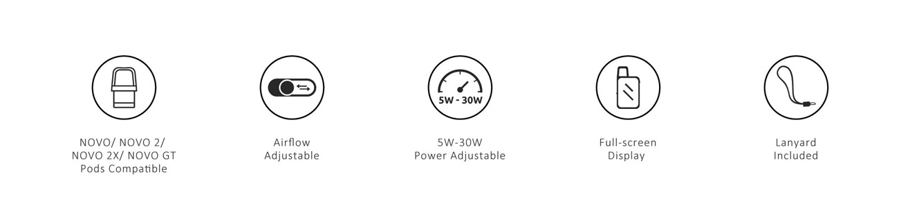 smok bộ hộp đựng xe novo gt