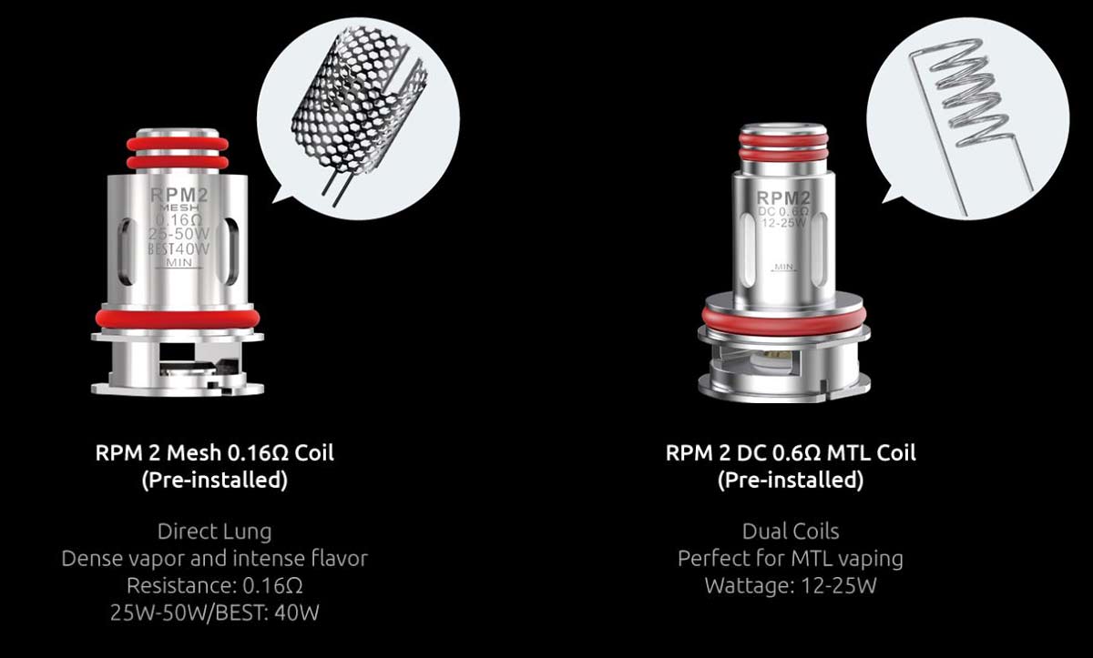 Smok RPM2 Coil for Scar kit 5pcs/pack