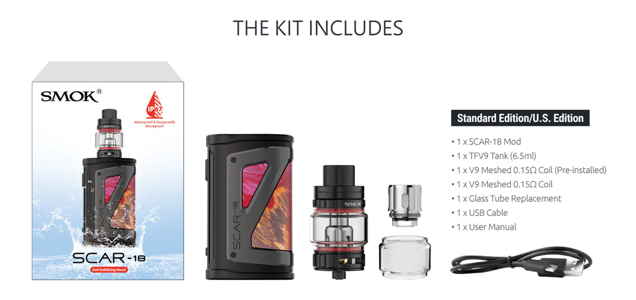 Smok Scar 18 Kit