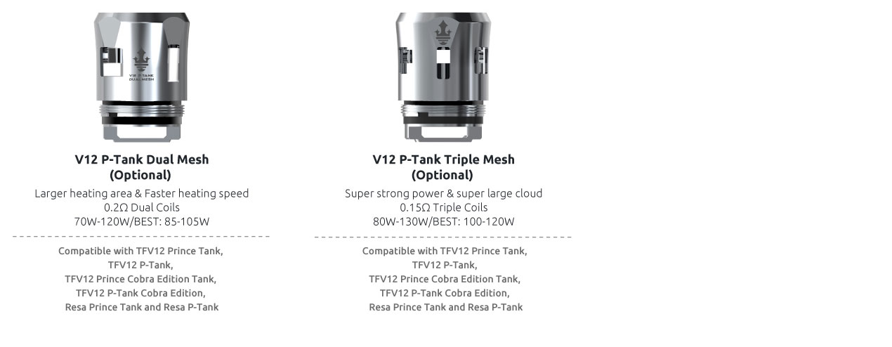 Smok V12 Prince Triple Mesh Coil