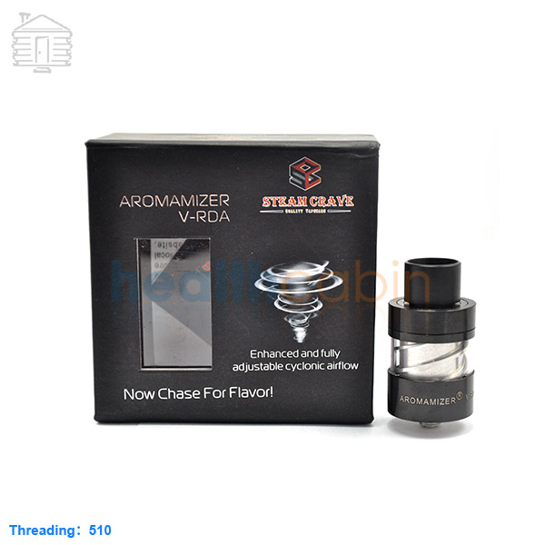 Steam Crave Aromamizer V RDA Black Atomizer