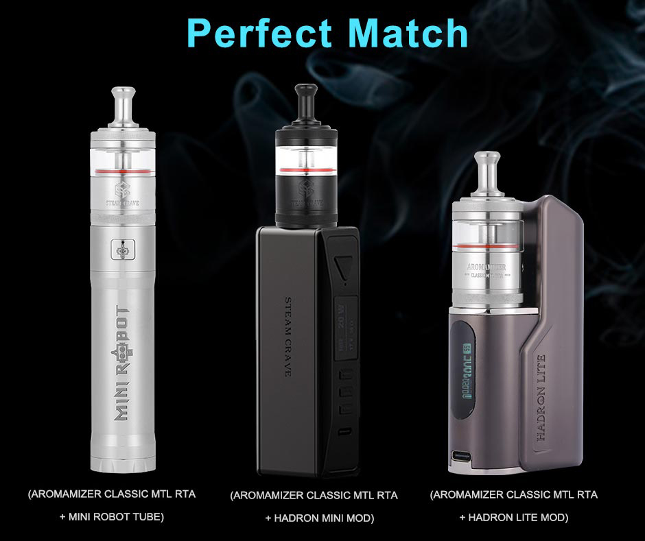 Steam Crave Aromamizer Classic MTL RTA